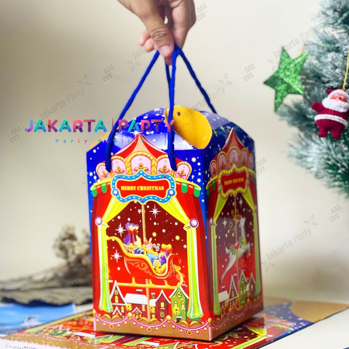 Kotak Hampers Natal #2 / dus parcel Xmas / Hampers Merry Christmas