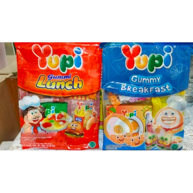 

Yupi Gummy BreakFast & Gummy Lunch 95g