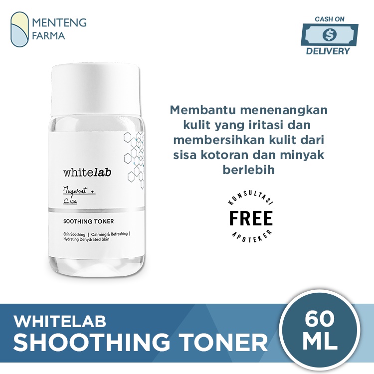 Whitelab Soothing Toner 60 ML - Toner Untuk Melembapkan