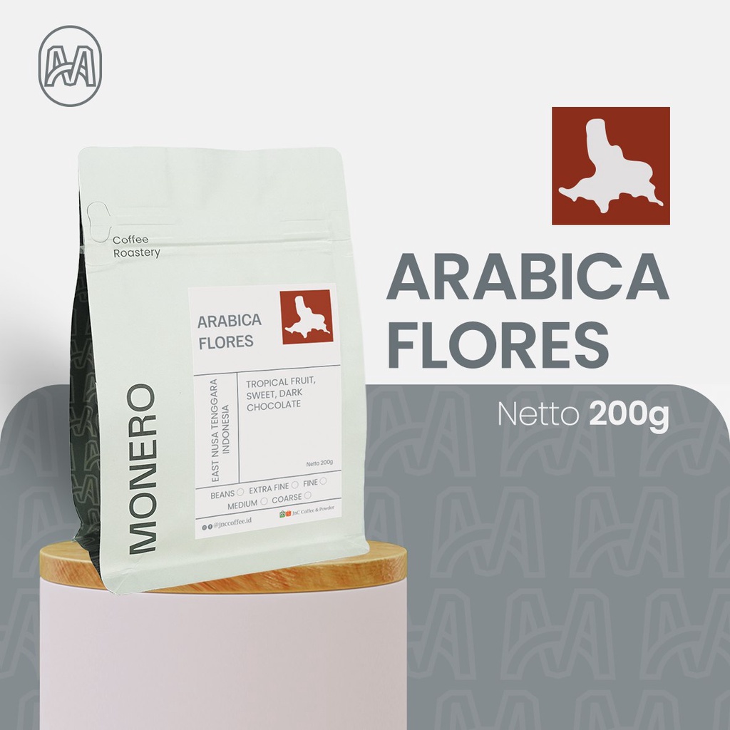 Kopi Arabika Flores Monero Arabica Coffee 200gr