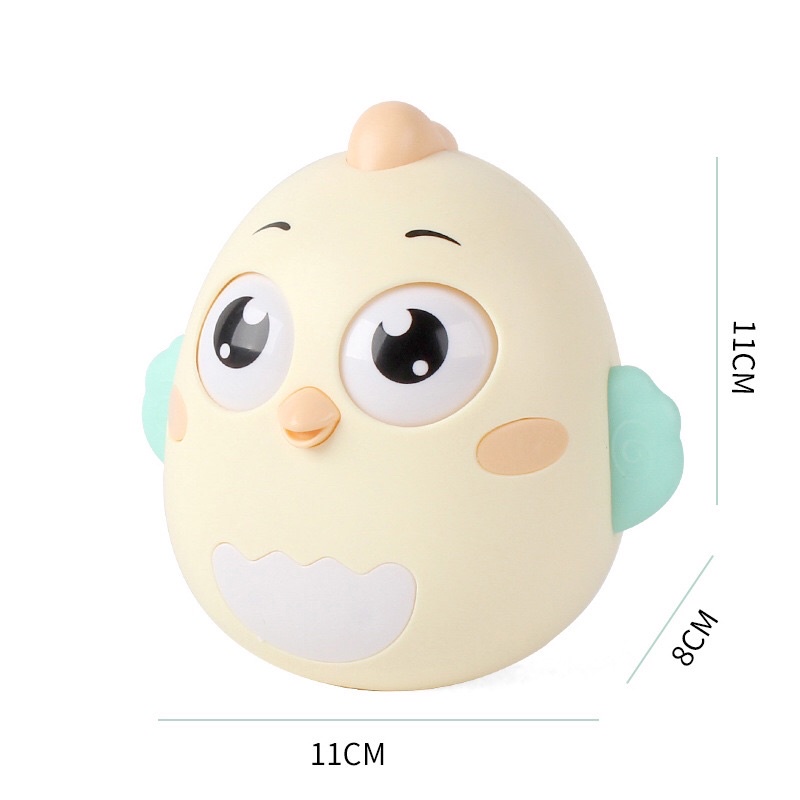 READY STOCK Mainan Roly Poly Toys Sakura Pink / Mint Green / Lemonade Yellow