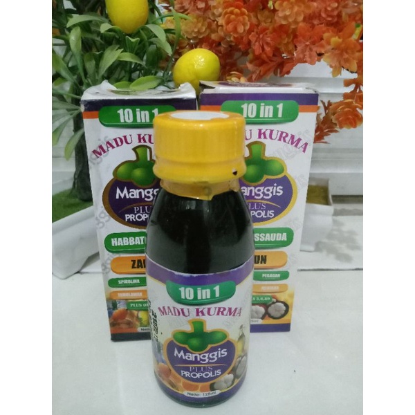 

Madu kurma manggis plus propolis 10 in 1