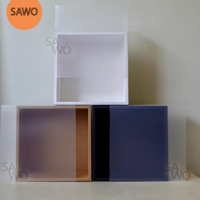 

[25x25x10] MINIMAL 5PCS Packaging Box Kotak Souvenir Hampers Dus - Putih + Doff