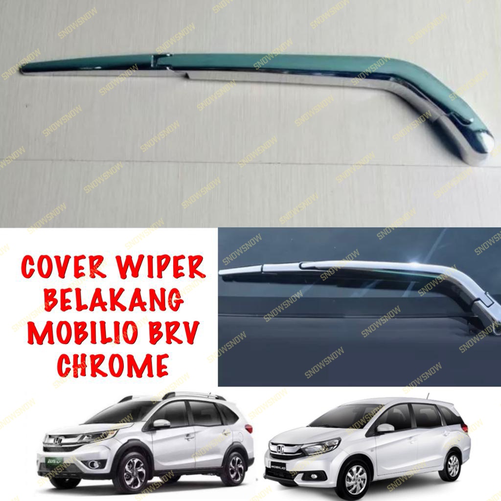 Cover Wiper Belakang BRV 2016 2021 Chrome