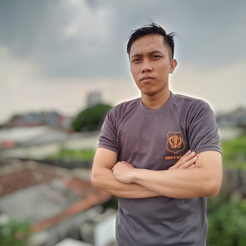 HEMAT LUAR BIASA Security Satpam Kaos Security Terbaru Kaos Dalaman Satpam Coklat Baju Kaos Satpam