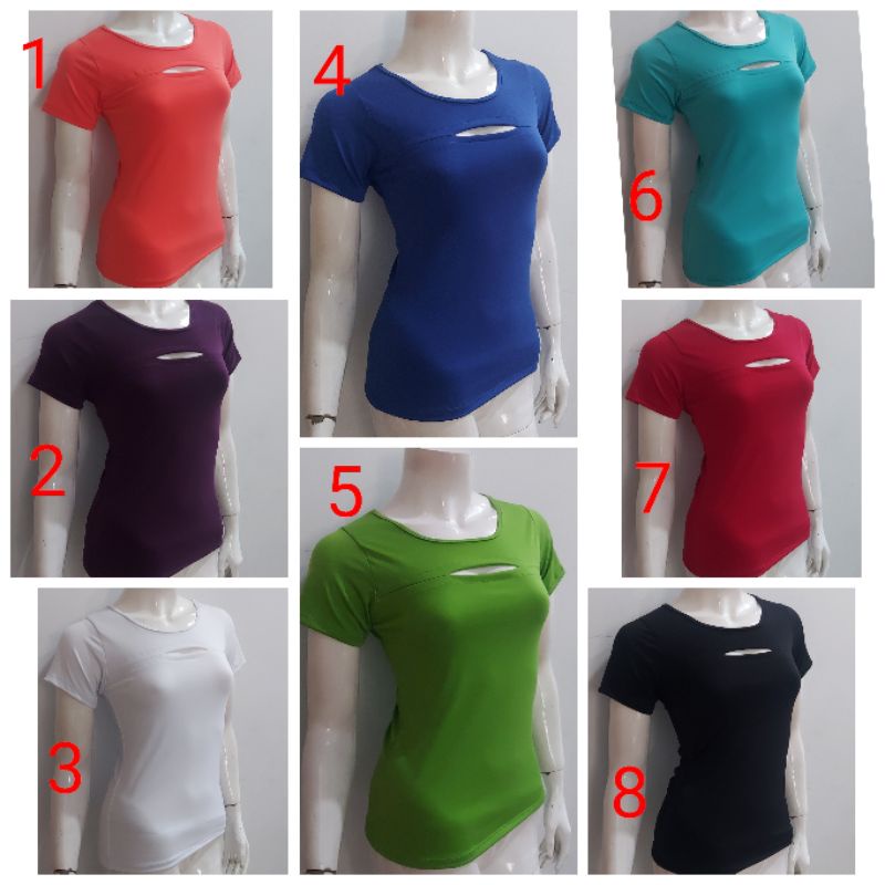 kaos senam baju senam baju olahraga kaos wanita setelan senam