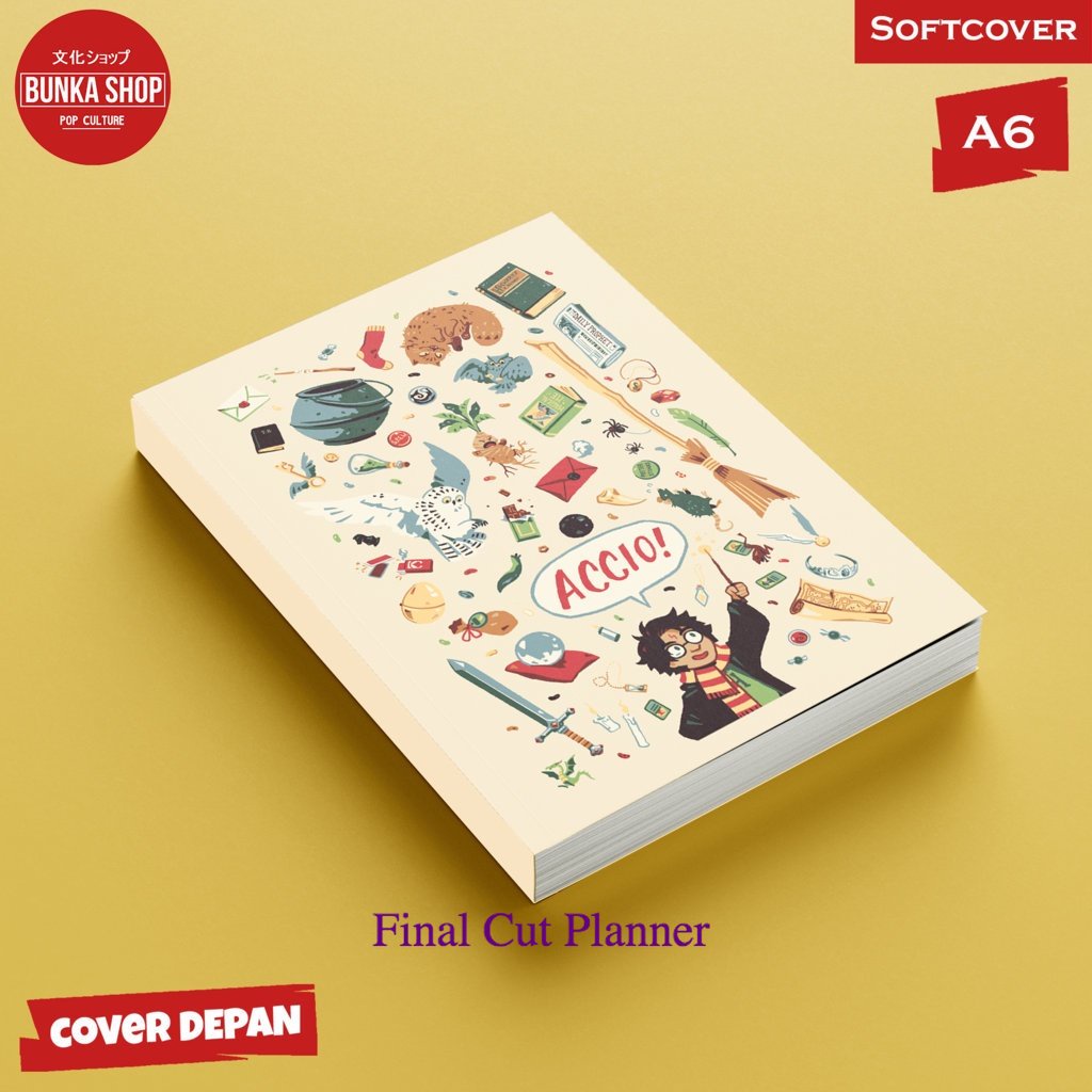 

Pocket Note Harry Potters Accio Softcover A6 Buku Tulis catatan Notes Agenda Planner Jurnal