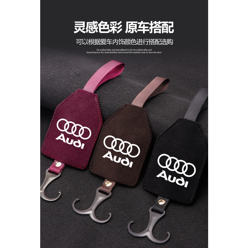 Kait Gantung Penyimpanan Multifungsi Bahan Suede Untuk Audi A4 B9 A5 A6L A6 S4 S5 S7 8W Q7 4M Q5 TT TTS