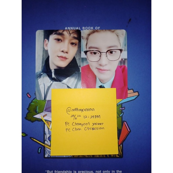BOOKED PC CHANYEOL JASMER &amp; PC CHEN OBSESSION