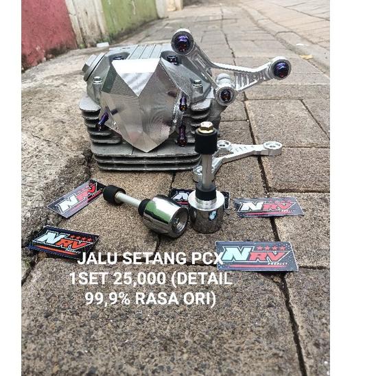 SAL.18Oc22d ◦ Jalu setang PCX Besi Kiri Kanan 1set model ORI balancer setang PCX Jalu setang setir P