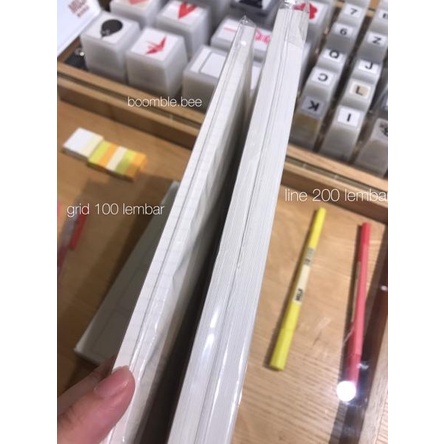 

Flash Sale! MUJI A5 Loose Leaf Grid & Line / Kertas Binder MUJI A5 / Isi Binder ✓