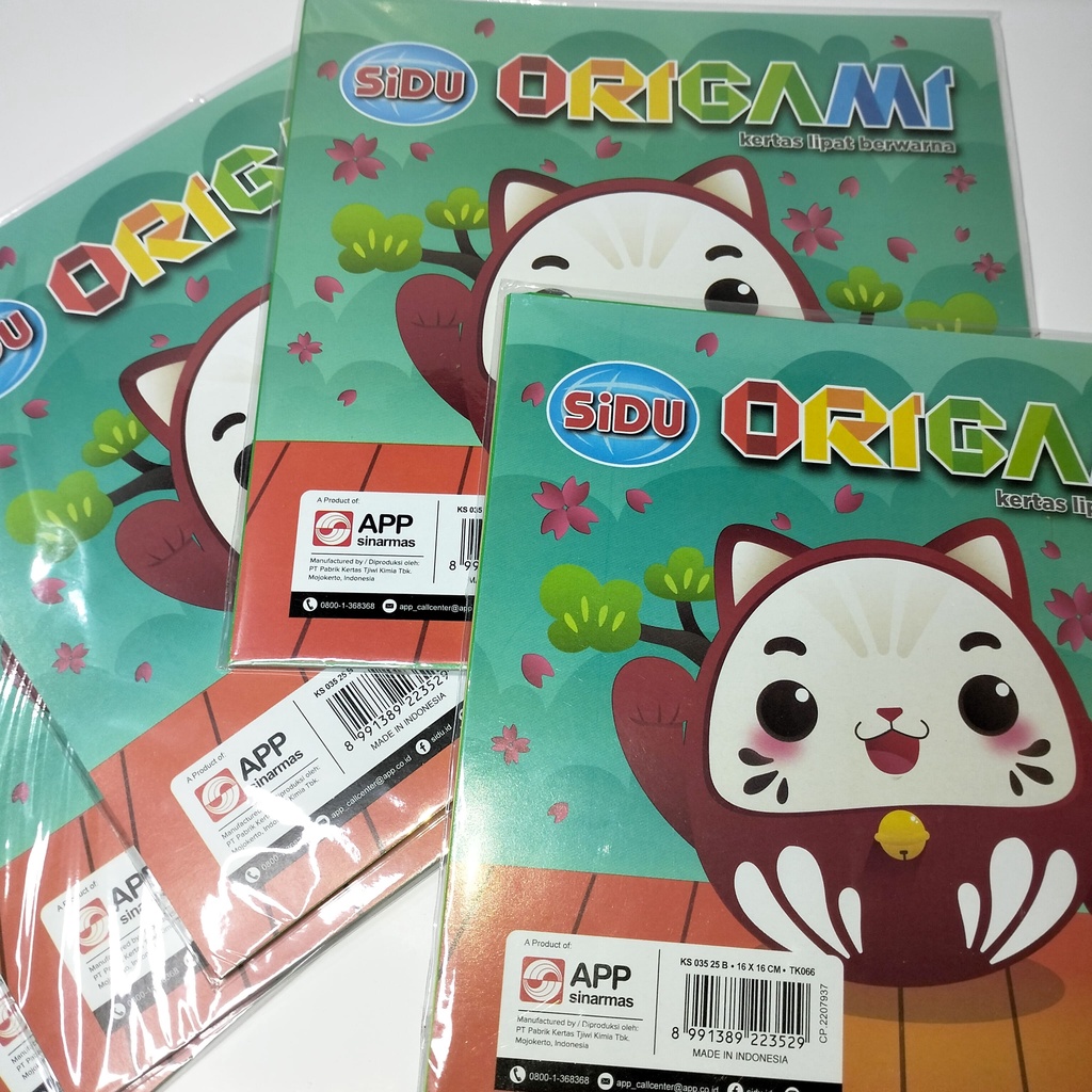 

KERTAS LIPAT ORIGAMI 16x16 cm Isi 25 Lembar