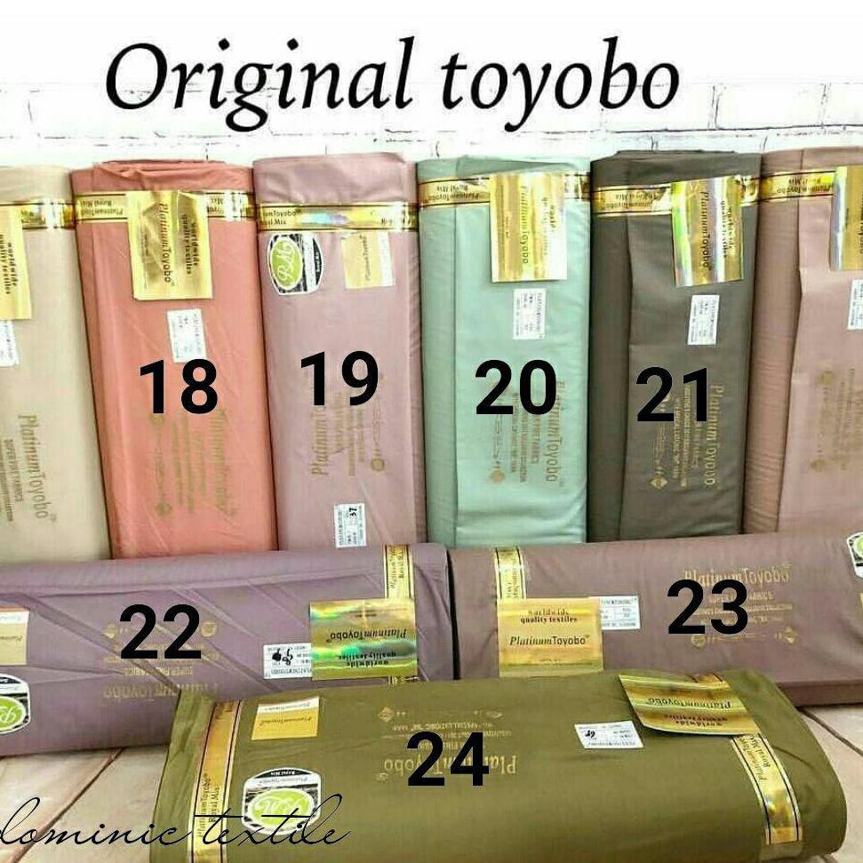 ㅀZ KAIN TOYOBO ORIGINAL MURAH FODU ROYALMIX JAPAN IMPORT KATALOG II - harga 0,5 meter SIAP KIRIM 258