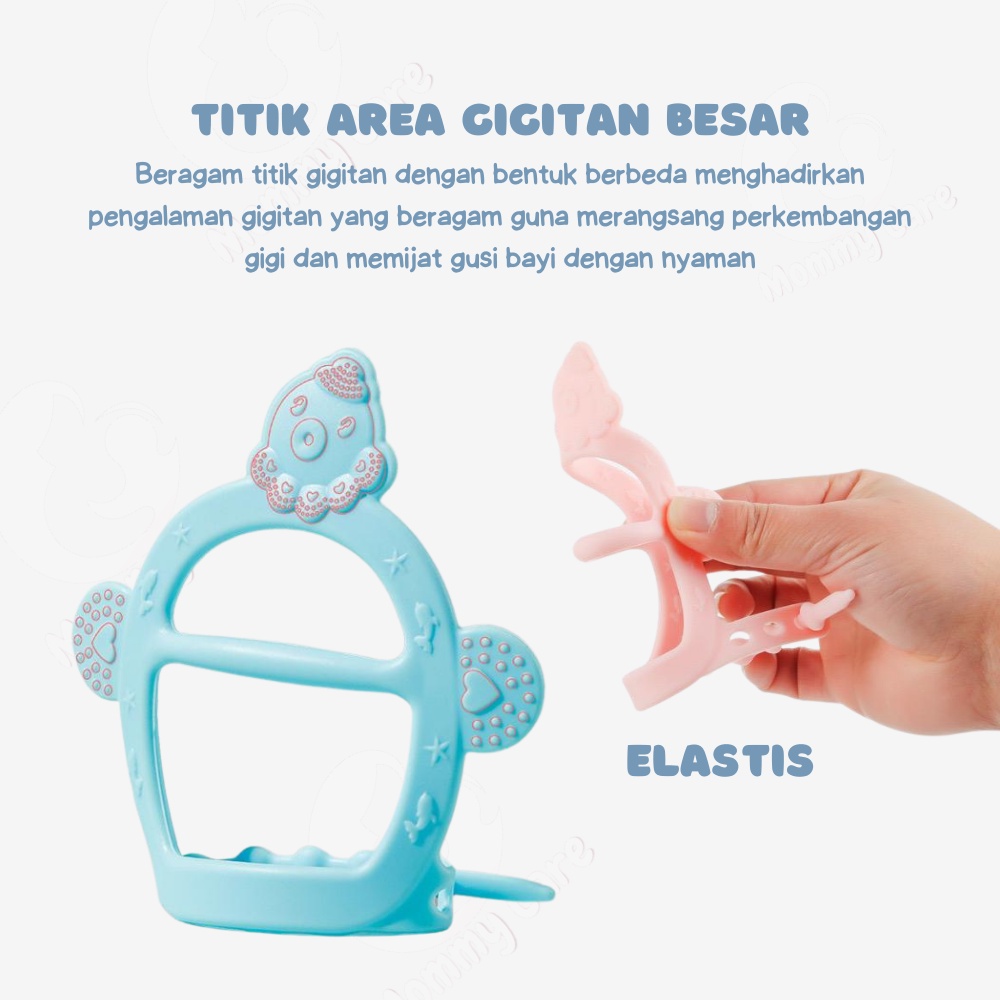 MOMMYCARE GELANG GIGITAN BAYI / TEETHER BAYI / MAINAN GIGITAN BAYI