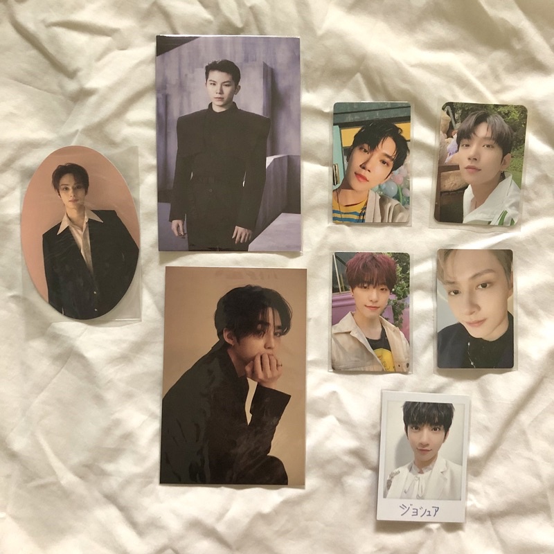 PHOTOCARD PC OFFICAL SEVENTEEN SVT joshua dino yzy yizhiyu yc your choice A / joshua dicon solo / ju