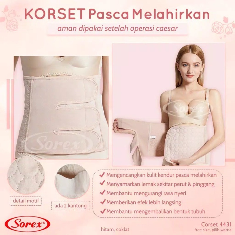 Korset Sorex Pasca Melahirkan / Korset Sorex 4431