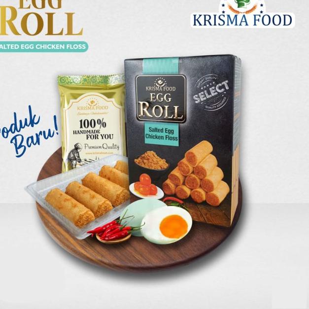 

Belanja Murmer--Salted Egg Chicken Floss Egg Roll - Ganda I KRISMA FOOD