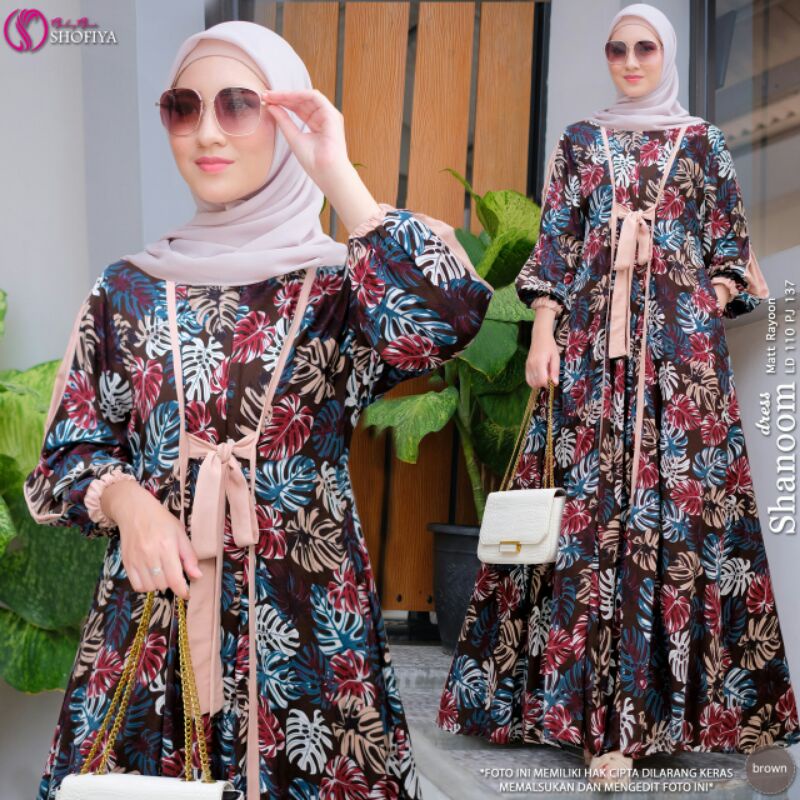 CLARA, NITA,SINTIA, SHANOOM, ARIANI DRESS  Maxi by Shofiya