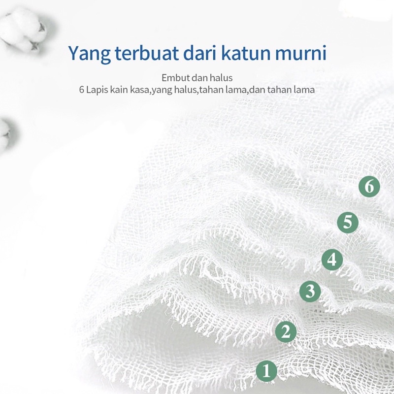TokoPapin Sapu Tangan Bayi Handuk Waslap Katun Cotton Premium Lembut Anak Bayi Motif