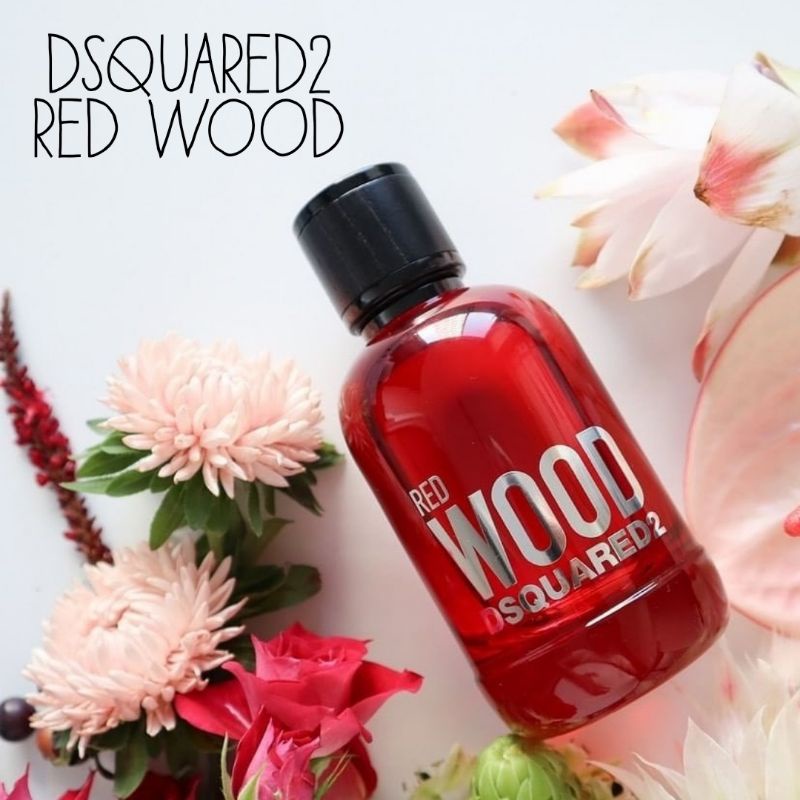 PARFUM ORIGINAL DSQUARED2 RED WOOD (women) REJECT/TESTER SIAP KIRIM