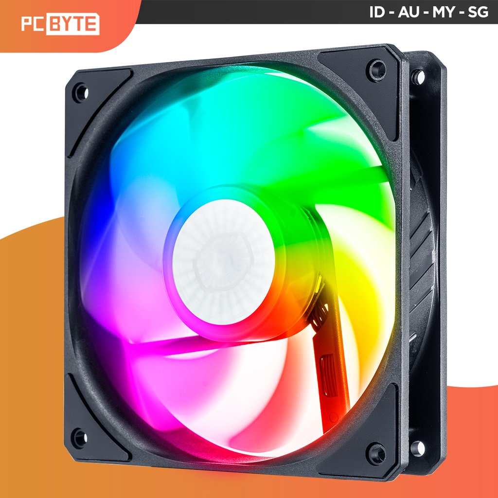 [Ready Stock] Cooler Master SickleFlow 120 ARGB Reverse Edition Case Fan