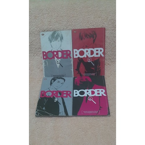 Komik Border Fullset 1-4 (Second, Kolpri)