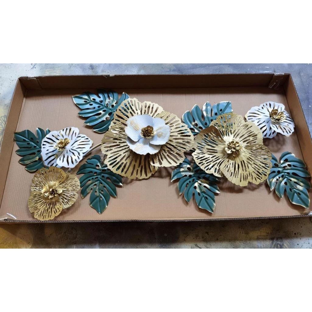 pajangan luxury  Dinding Nordic / Hiasan Dinding Daun Ginkgo / Ginkgo Leaf Wall Decoration