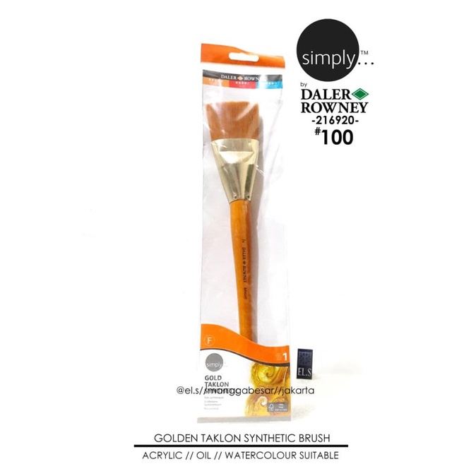 

Daler Rowney Simply Brush Set 100 Mega Brush Non COD
