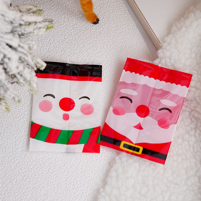 PLASTIK SEALER NASTAR COOKIES LUCU SANTA SNOWMAN CHRISTMAS 7x10 XM-20