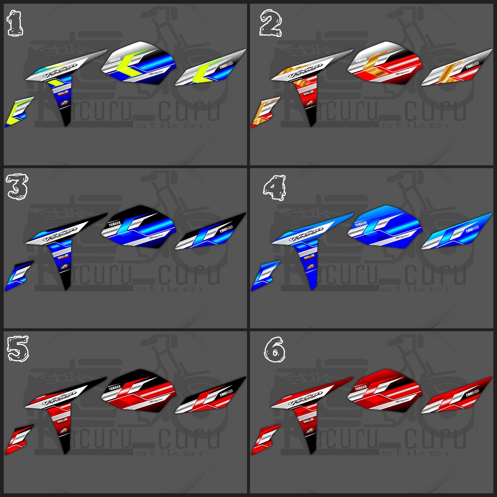 Stiker Motor Striping Variasi New Vixion Advance / Stiker Variasi Vixion New ADVANCE / Striping Vari