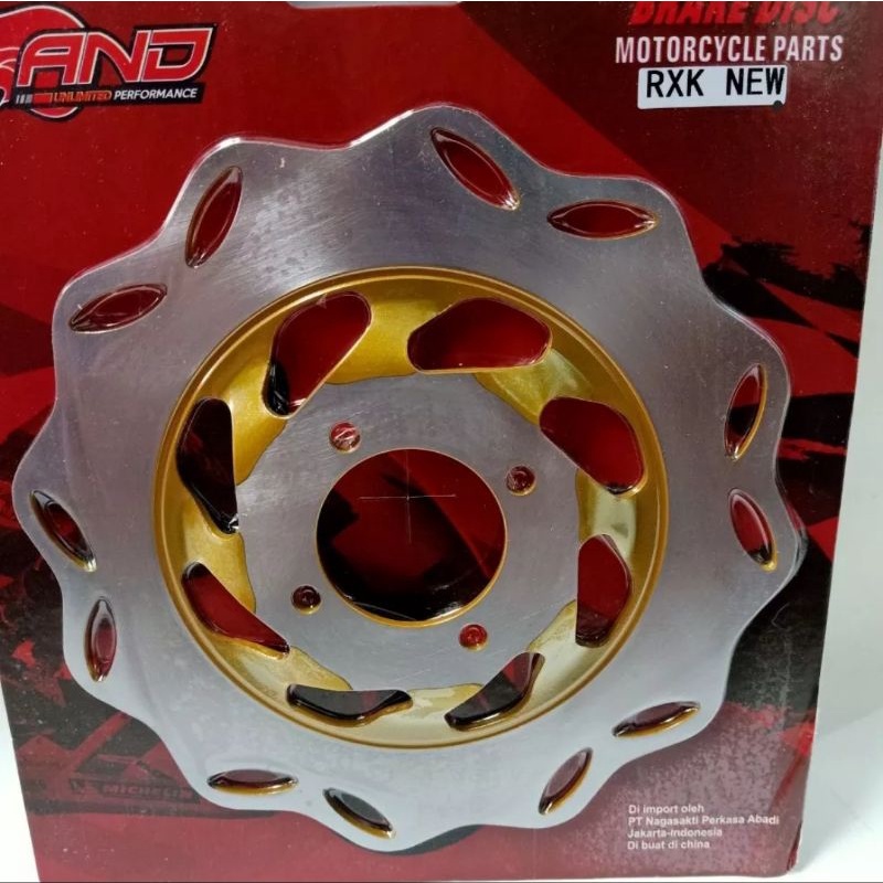 Disc piringan cakram depan yamaha rx king cekung variasi ukuran standar pnp rx king