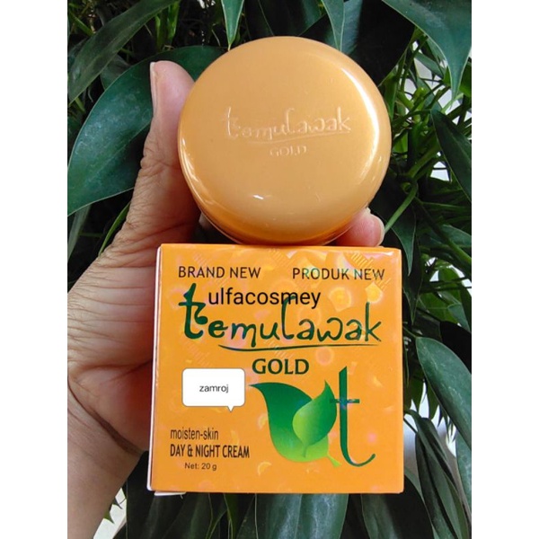 cream temulawak gold original bpom