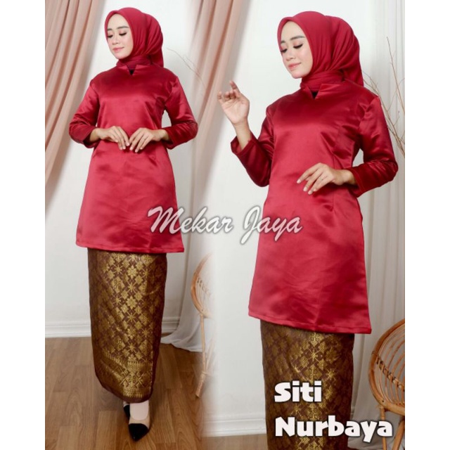 KEBAYA ORIGINAL // BAJU KURUNG IRIANA // BAJU KURUNG MALAYSIA // BAJU KURUNG MELAYU // BAJU KURUNG SITI NURBAYA // SETELAN BAJU KURUNG // By Mekar Jaya