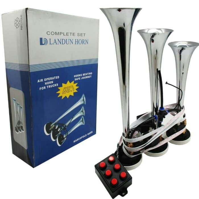 Klakson Telolet 3 Corong Original 24V