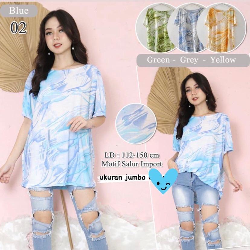 KAOS JUMBO SALUR TIEDYE IMPORT