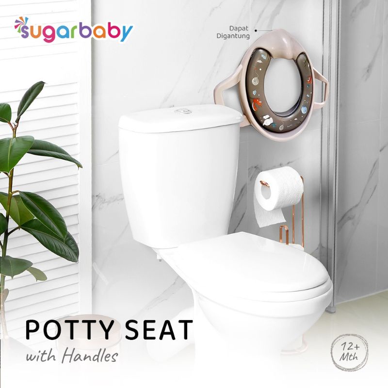 Potty Seat With Handles Sugarbaby