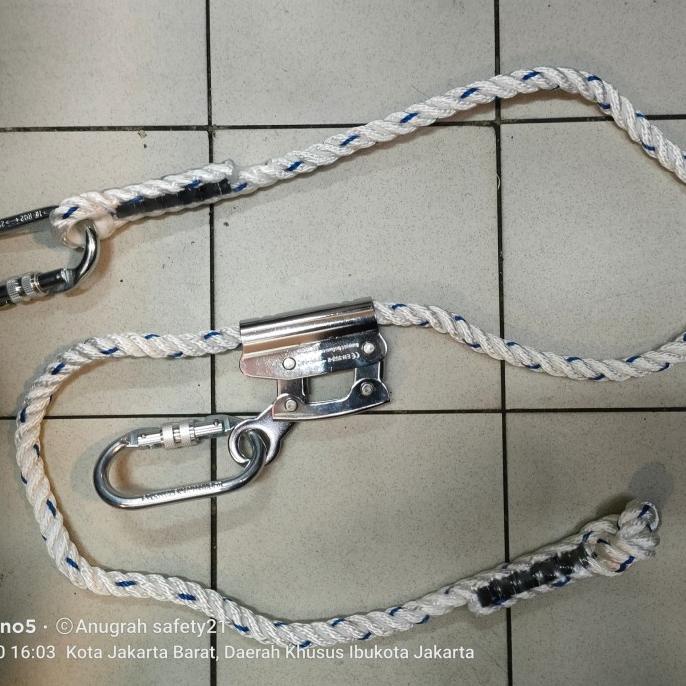 

Work Positioning Lanyard Haidar Lengkap Dengan Carabinar Harga Promo