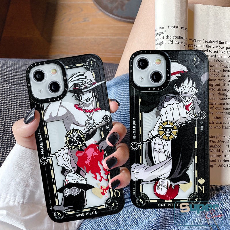 Oppo A16 A57 A78 A15 A15S A54 A17 A7 A5S A96 A5 A58 A55 A17K A9 Reno 8T 5 8 5F 7Z 7 4F 6 A16K A12 A3S A76 A31 A95 A1K A12E A74 A35 A94 A11 Kartun Trendy One Sarung TPU Lembut Piece