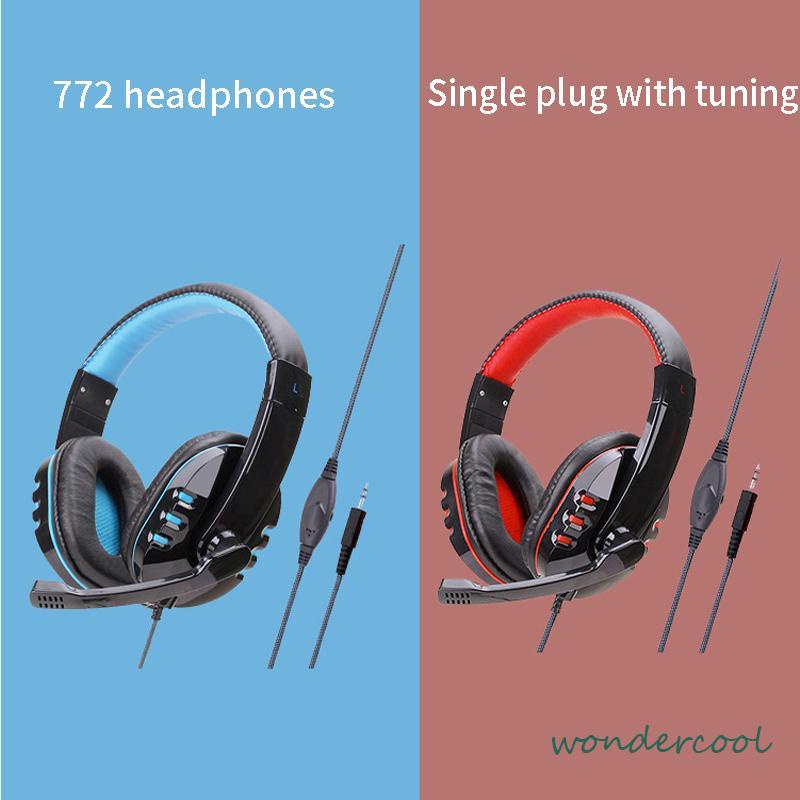 Headset gaming dengan mikrofon berkabel untuk kualitas suara yang lebih nyaman-Won