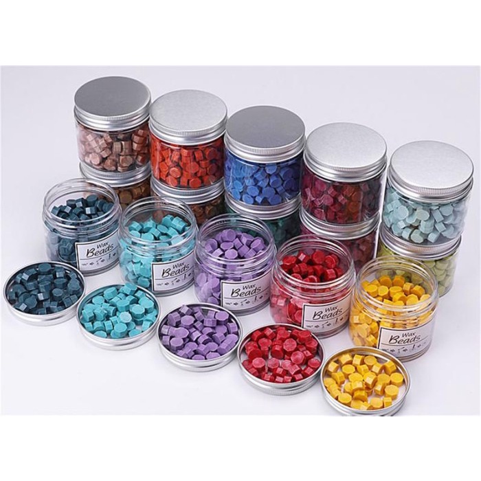 

Dijual Seal Wax Beads Jar (220 Beads / Jar), Pilihan Warna Swipe Ke Kiri Berkualitas