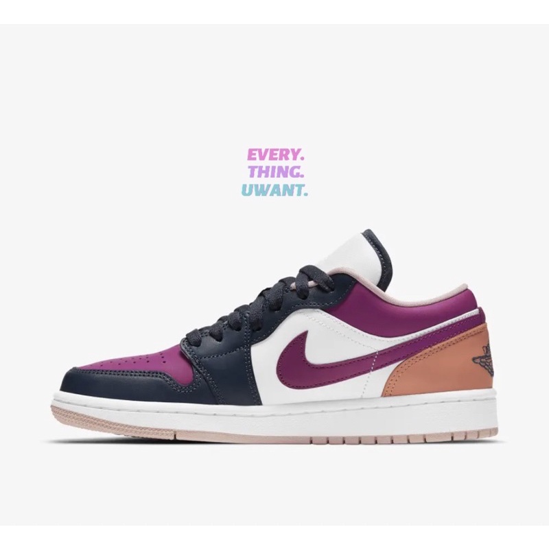 Jordan 1 Low Purple Magenta (W)