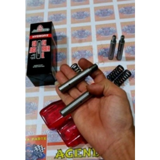 suling peninggi shock depan Grade-a plus oli shock &amp; per rebound sepeda motor matic &amp; bebek modif trail jinjit