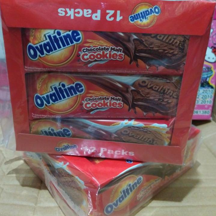 

Ss9S3--ovaltin biskuit ovaltine cokies 1pack isi 12pcs