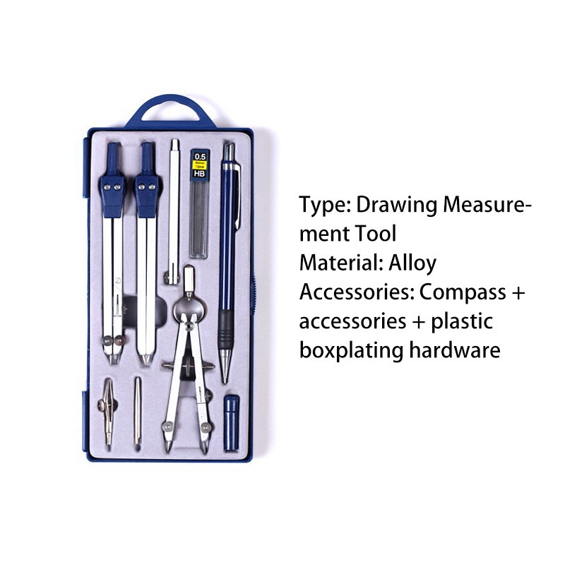 Precision Spring Bow Drawing Compass Untuk Membangun Hause/Alat Melukis Precision/Geometry Precision Tool