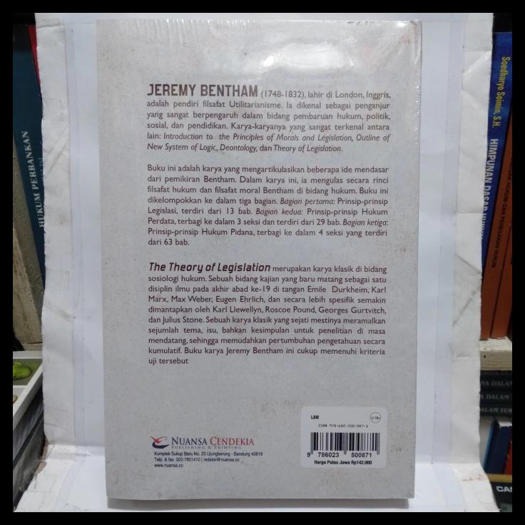 

DISKON TERBATAS !!! BUKU TEORI PERUNDANG UNDANGAN JEREMY BENTHAM TERLARIS