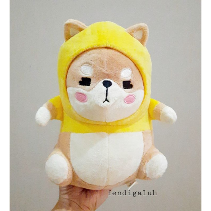 Boneka Shiba Zukin Napping K-Drama Two Cops Original Dragon Size 25 cm/ Boneka Drama Korea/ Drakor