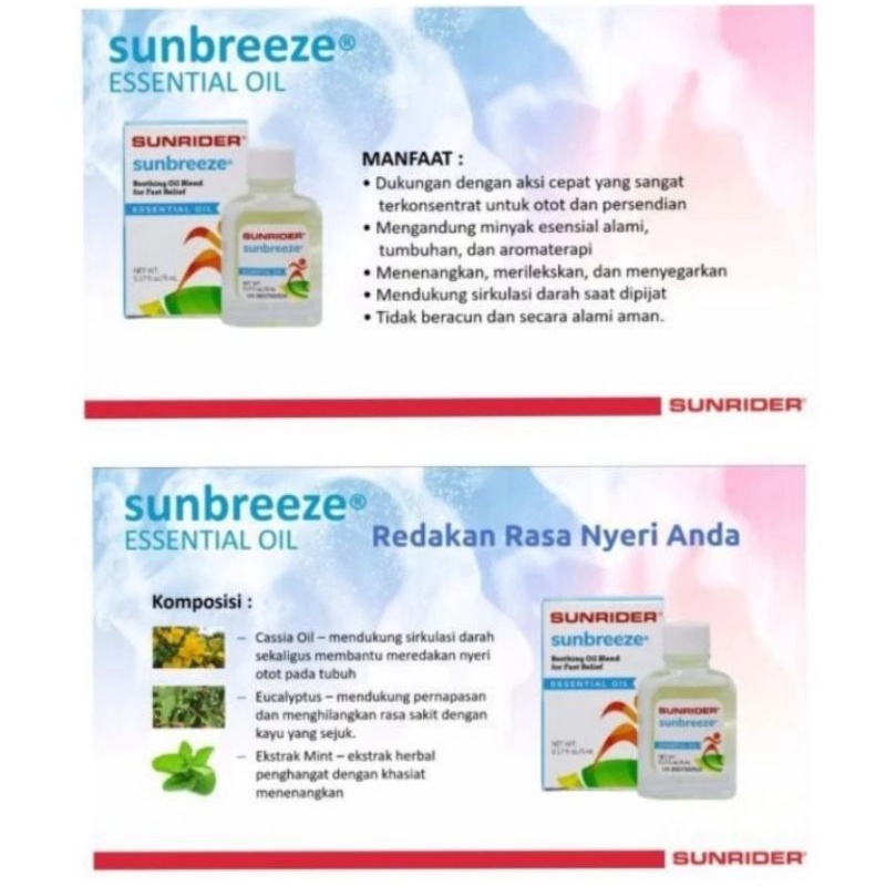 Sunrider-SUNBREEZE issential oil