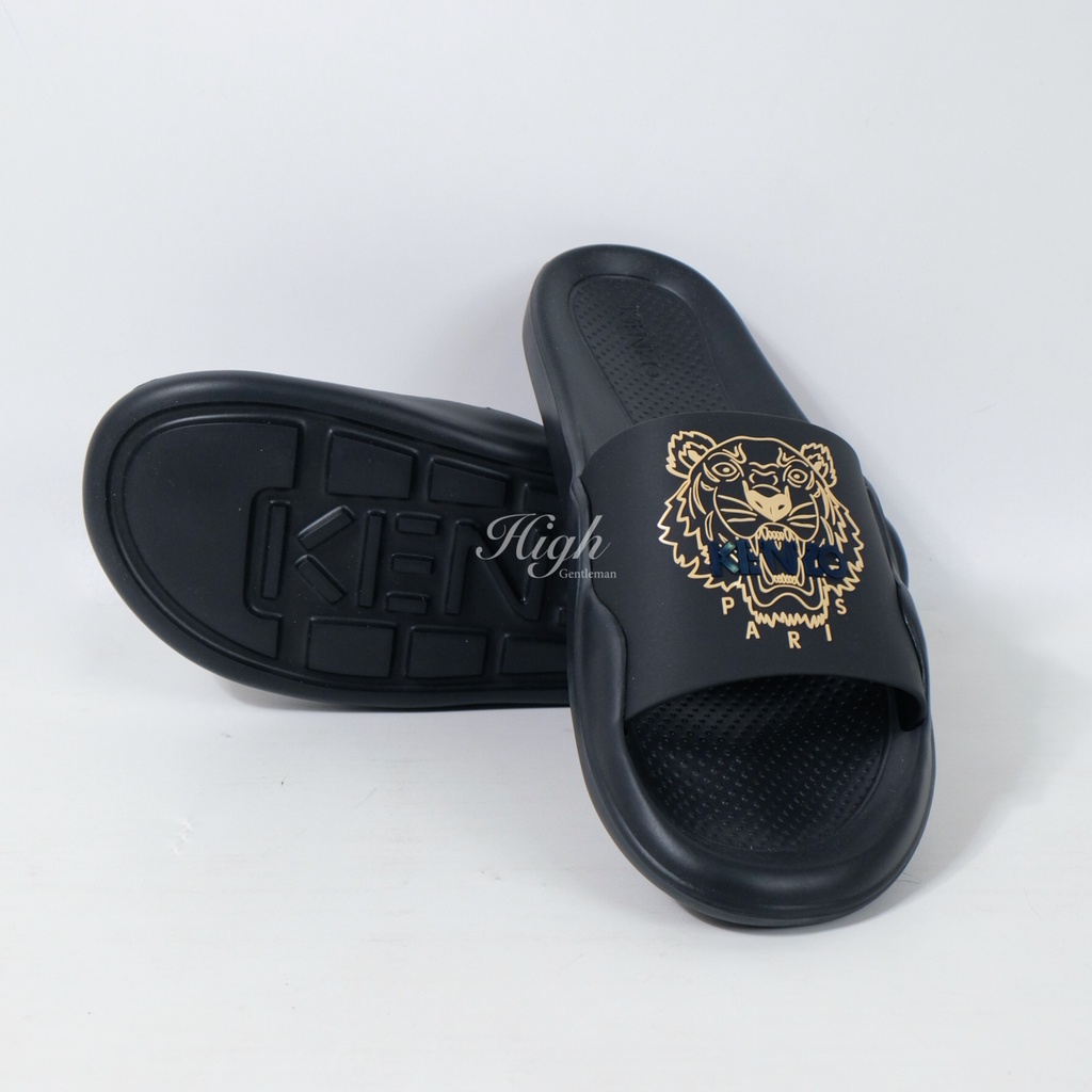 Knzo FW22 Tiger Slides Black 100% Original