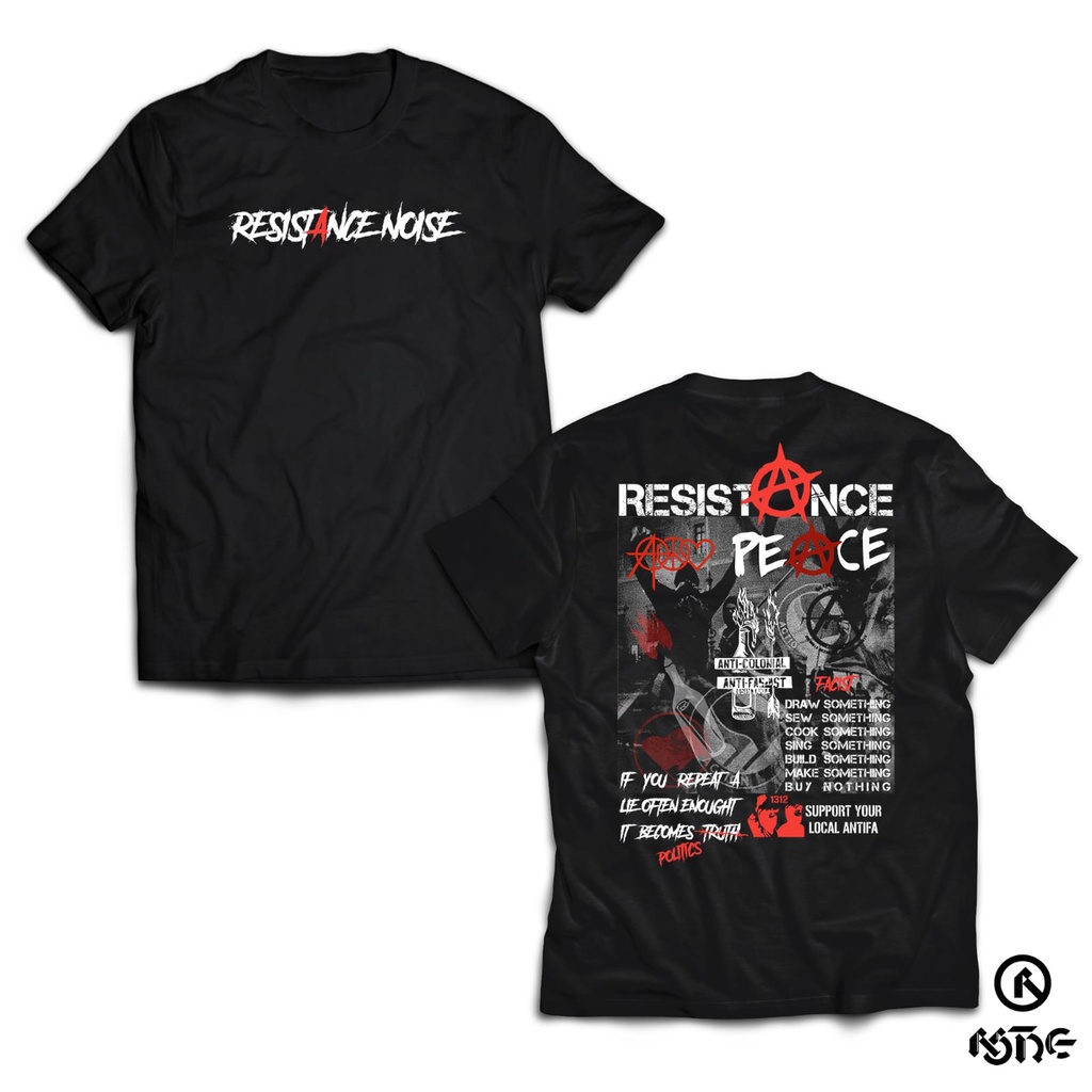 Kaos Anarchy Peace Resistance Noise RN 206