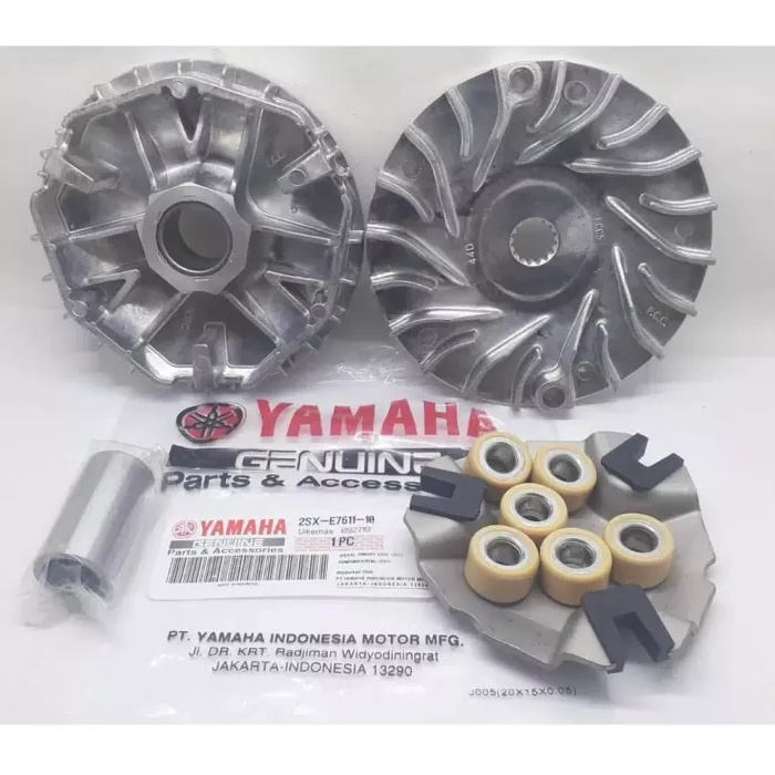 Paket Rumah Roller Assy Satu Set Dengan Kipas Rumah Roller M3 Mio GT 125 Fino 125 Mio Z Paket Cvt 2P